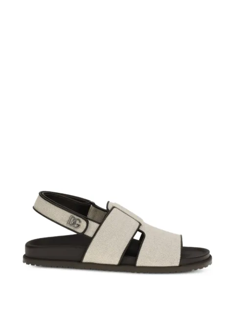 Dolce & Gabbana DG-detail sandals Neutrals A80588A0091