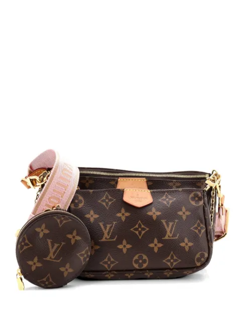 Louis Vuitton Pre-Owned Multi Pochette Accessoires Monogram Canvas crossbody bag Brown JWJ4920A8M1X1U7D