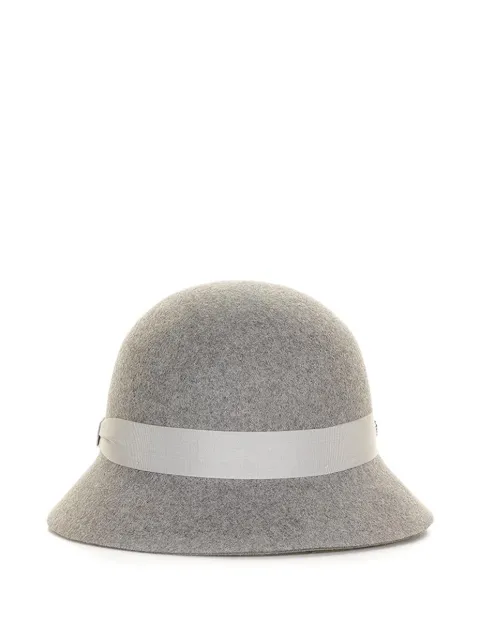 Helen Kaminski Etta round cloche hat Grey HAT51532GREYMELANGEGREY