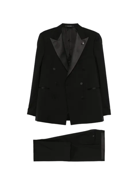 Tagliatore double-breasted suit Black SFBR10A01LIS060004N5082