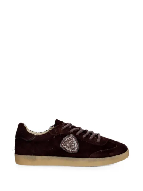Blauer Aurora01/Rev lace-up logo-appliqué sneakers Brown S6AURORA01REV