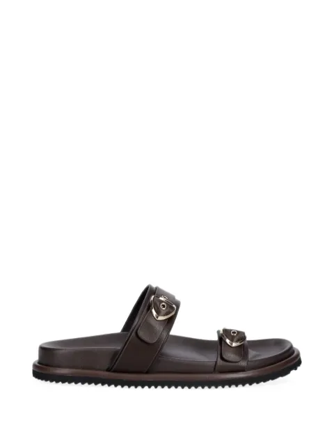 Blauer Bloom03 buckle-fastening leather sandals Brown S6BLOOM03LEA