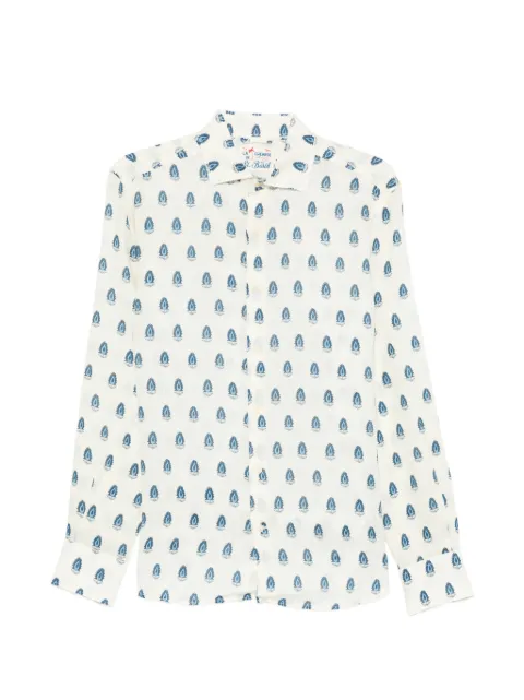 MC2 Saint Barth floral shirt Neutrals PAMP001