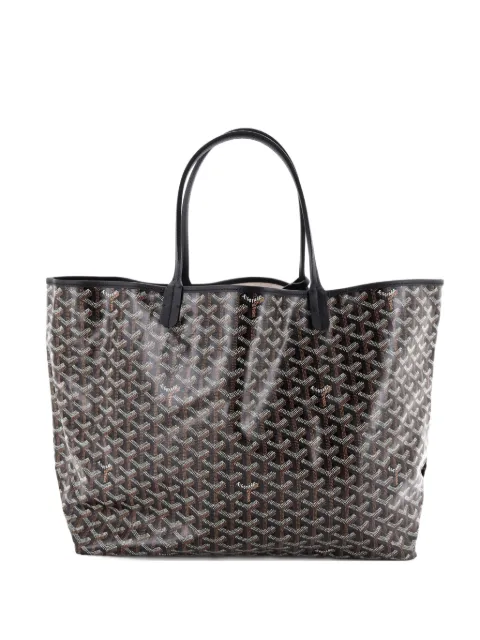 Goyard Pre-Owned Saint Louis Coated Canvas GM tote bag Black O8KTZY1VTIH5ISUA