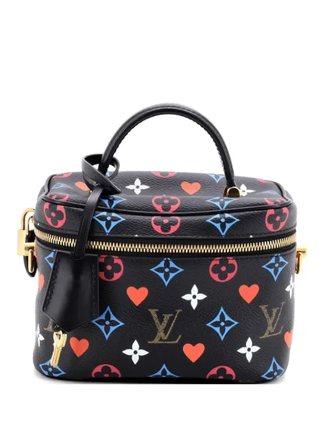 Louis Vuitton Pre-Owned Vanity Handbag Limited Edition Game On Multicolor Monogram PM satchel Black C7P4AMP7BO8MPC2T