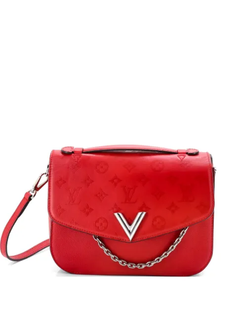 Louis Vuitton Pre-Owned Very Messenger Monogram Leather shoulder bag Red 8TYWN1HYJYRIY73R