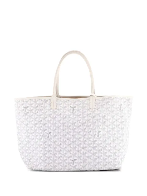 Goyard Pre-Owned Saint Louis Coated Canvas PM tote bag White DT257DAV463IR6J9