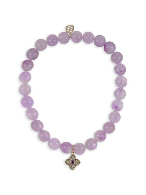 Sydney Evan Moraccan Charm amethyst and diamond bracelet Gold CKE1885AMY526