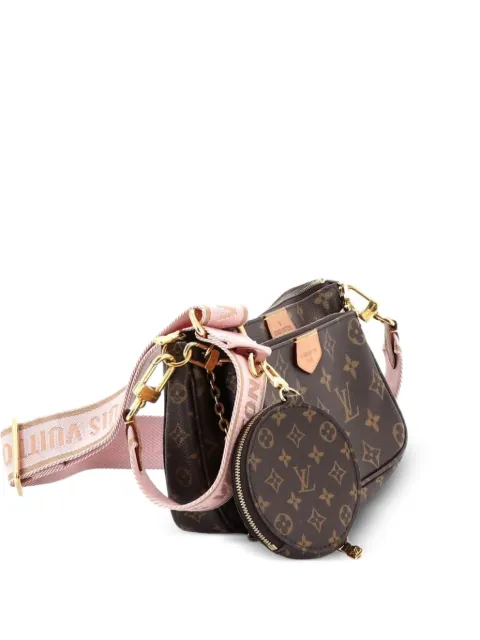 Louis Vuitton Pre-Owned Multi Pochette Accessoires Monogram Canvas crossbody bag Brown KZ5WTQN55DHMW1P9