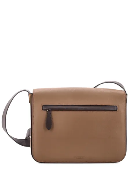 Burberry Pre-Owned Olympia Messenger Bag Leather Small crossbody bag Brown BST7ZMVQ2ASMXVU4