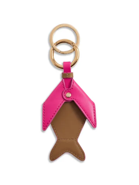 Lancel fish-motif keyring Pink A1420011TU