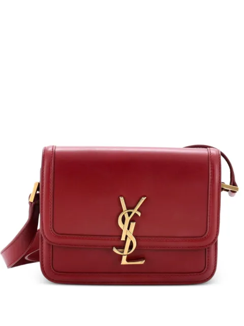 Saint Laurent Pre-Owned Solferino Bag Leather Small crossbody bag Red YQI1HG13ELBOBOSB