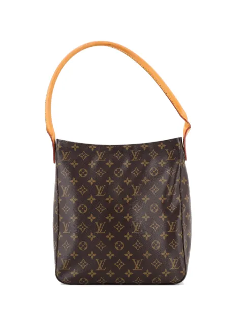 Louis Vuitton Pre-Owned Looping Handbag Monogram Canvas GM shoulder bag Brown Y2F42S70GU5KGTF3