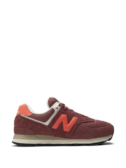 New Balance 574 logo-detail sneakers Red U5747FE