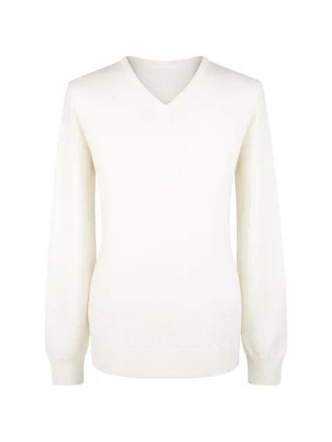 Gran Sasso V-neck jumper White 5511514290005