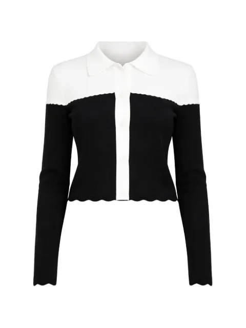TWINSET scalloped cardigans Black 261TP3370