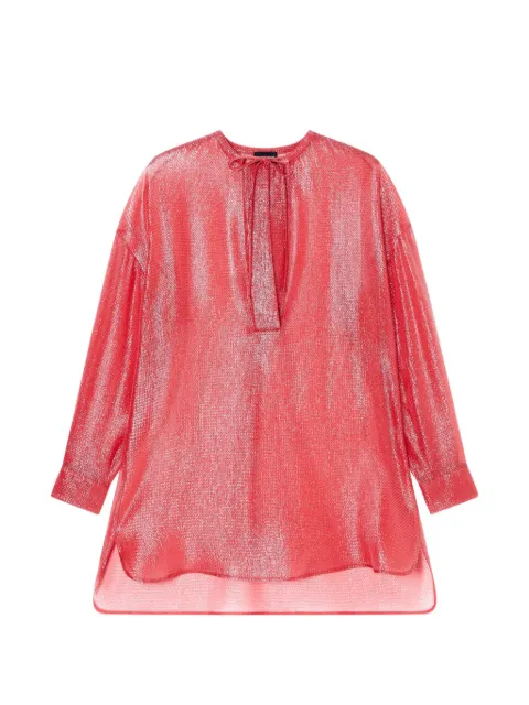 Giorgio Armani tie neck blouse Pink GW002564TE20005U5070