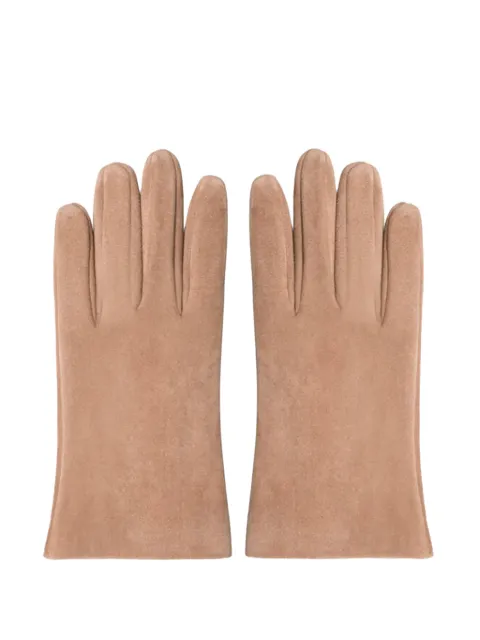 Gianvito Rossi suede gloves Pink K00393GLOVECAMPRAL