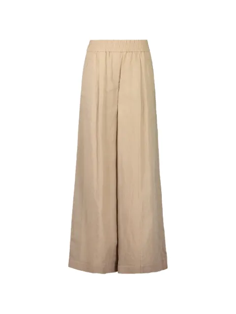 Brunello Cucinelli elasticated-waistband palazzo pants Neutrals M0F91P8742C8690