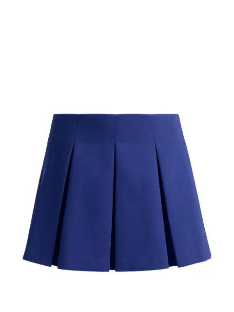 alice + olivia Emilie pleated mini skirt Blue CC603R02303