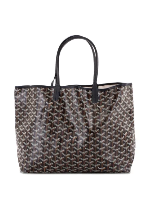 Goyard Pre-Owned Saint Louis Coated Canvas PM tote bag Black FBRMLW4Z82DKO526