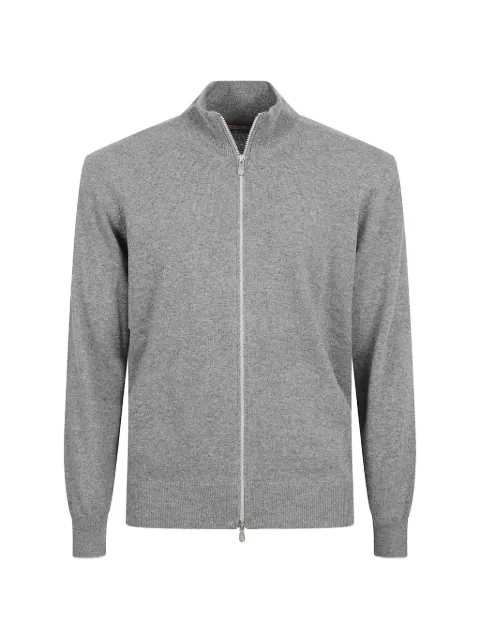 Brunello Cucinelli zip-up cardigan Grey M2200106CF423