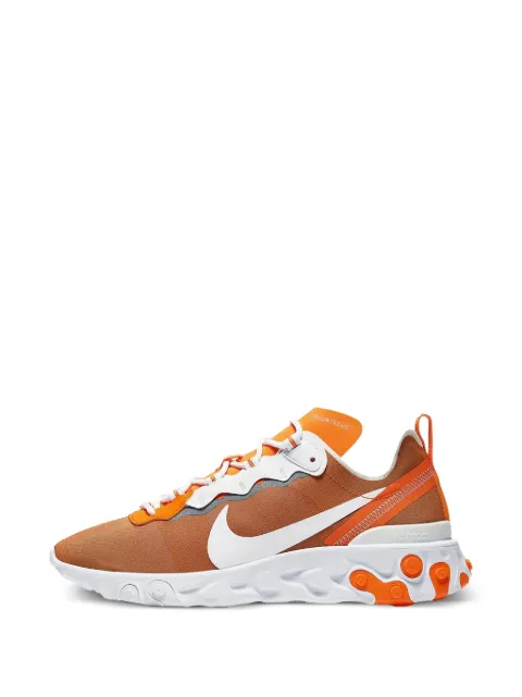 Nike React Element 55 lace-up sneakers Orange CK4850