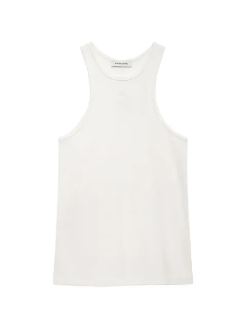ANINE BING Cole tank top White A0812206