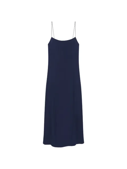 ANINE BING Mae spaghetti-strap maxi dress Blue A0212007
