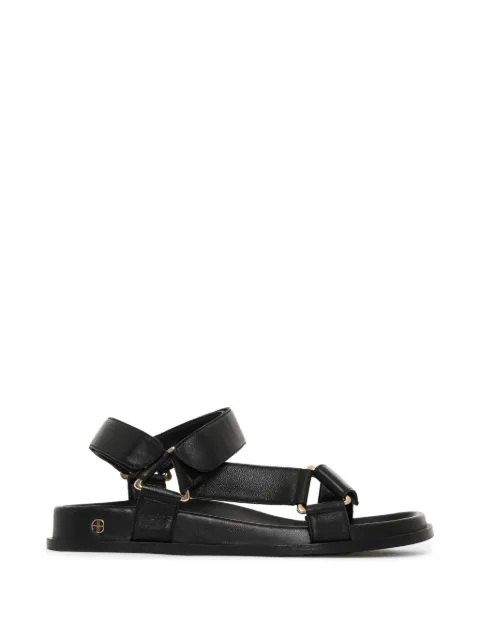 ANINE BING Jesse touch-strap sandals Black A1411902BLK1
