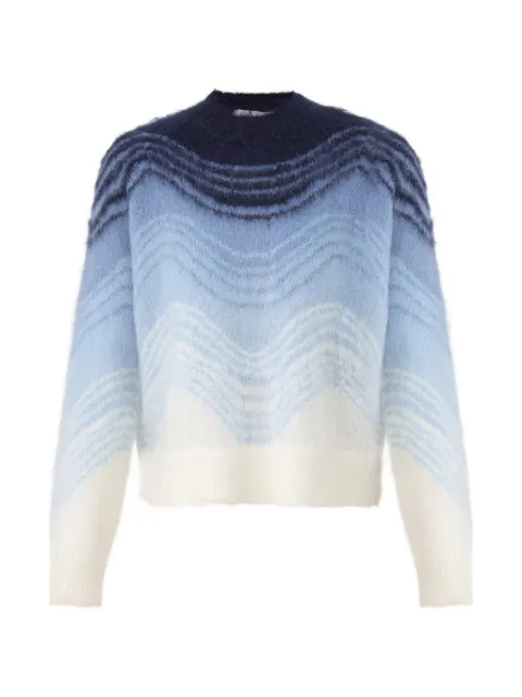 ZIMMERMANN patterned sweater Blue 6672TC261