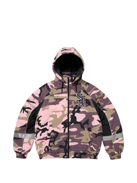 Supreme Chicago White Sox hooded jacket Neutrals SU26966