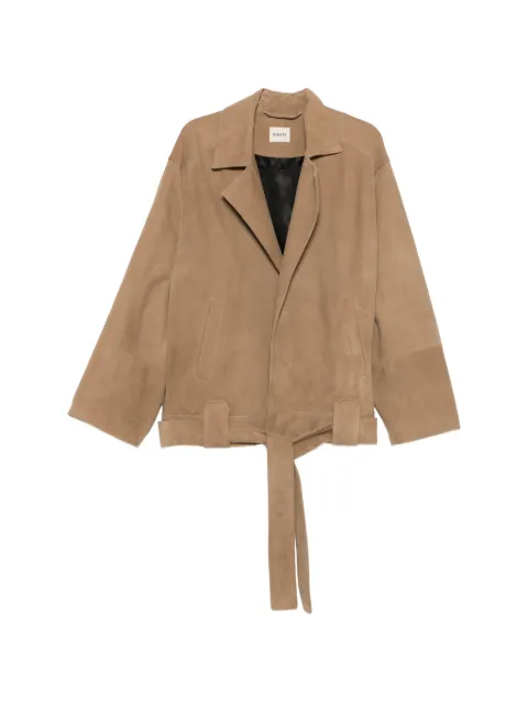KHAITE Alder belted jacket Neutrals 6239709L709