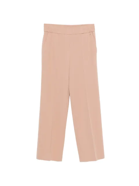 MARCCAIN elasticated-waistband trousers Neutrals AC8141W77