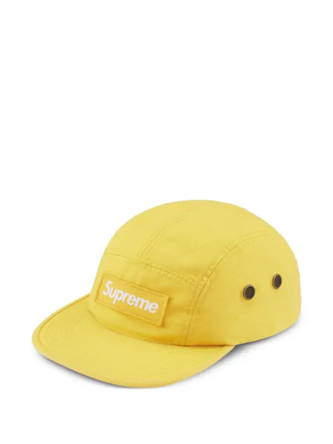 Supreme logo-patch baseball cap Yellow SU26969
