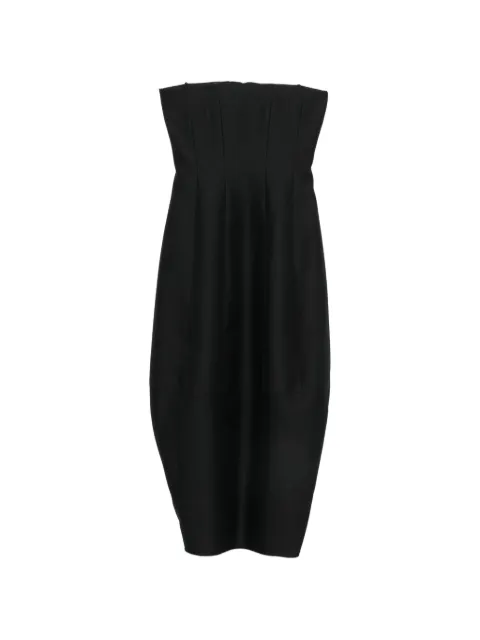 KHAITE Stela strapless maxi dress Black 5651582W582