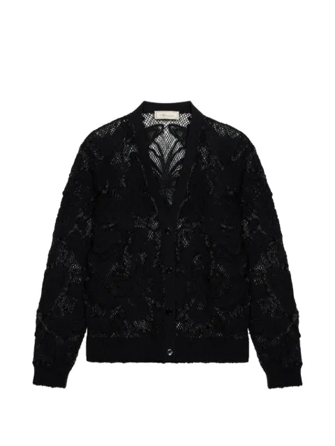 Blumarine V-neck cardigan Black P644M207A