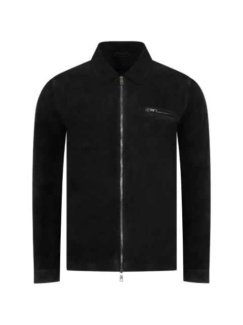 Giorgio Brato zip suede jacket Black GU26S28091VREV