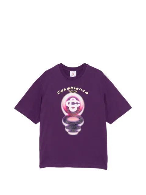 Casablanca The Art of Dance T-shirt Purple MSS26JTS04411