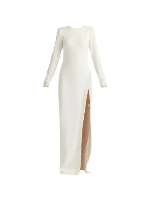 Tadashi Shoji beaded split dress White BOS21330LBRIVORY