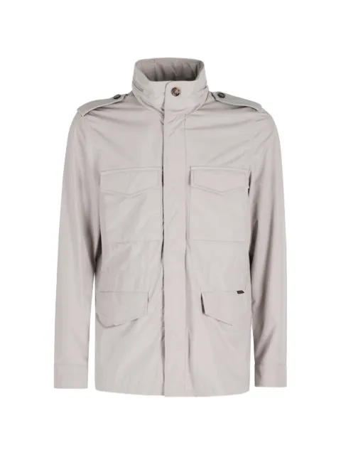 Moorer patch pocket jacket Neutrals MOUGI101155TEPA023098