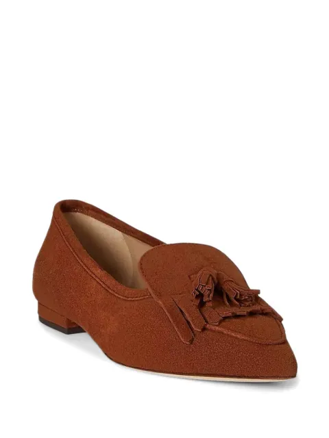 Lauren Ralph Lauren pointed tassel-detail pumps Brown 802P04175002