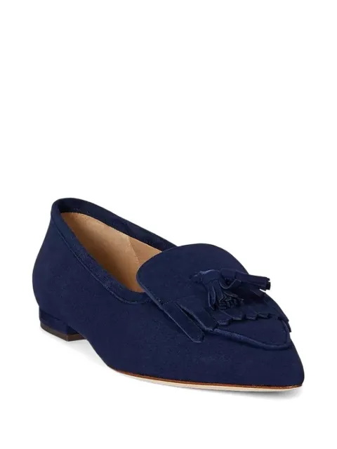Lauren Ralph Lauren pointed tassel-detail pumps Blue 802P04175004