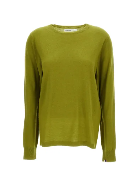 extreme cashmere Selfie crew-neck sweater Green 415
