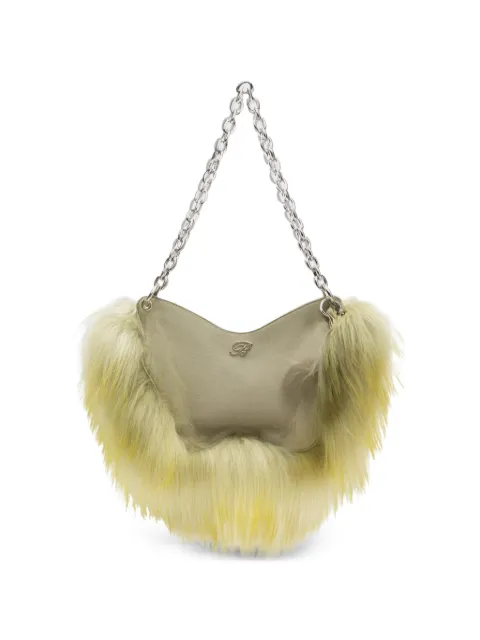 Blumarine butterfly-shape shoulder bag Green UW096A