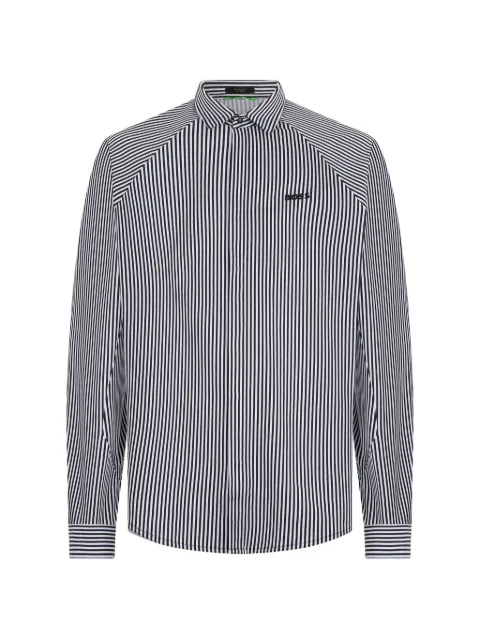 BOSS long-sleeved striped shirt Black 50554481