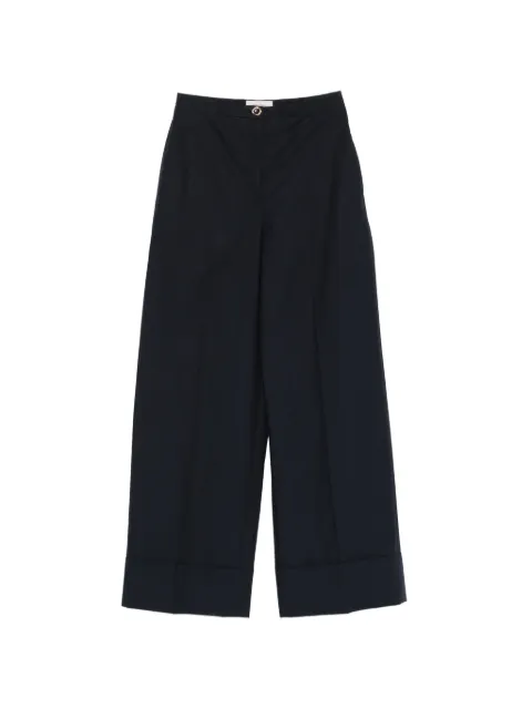 Agnona pocket buttoned trousers Blue T71103YU2114