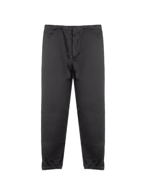 Jil Sander elasticated-waistband zip-cuff trousers Black J22KA0328J45266
