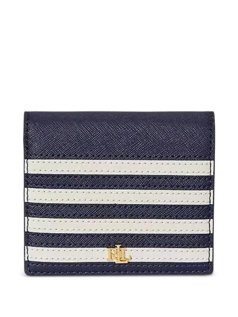 Lauren Ralph Lauren striped wallet Blue 432962113004