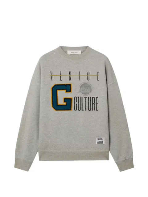Golden Goose printed sweatshirt Grey GUP02175P002409